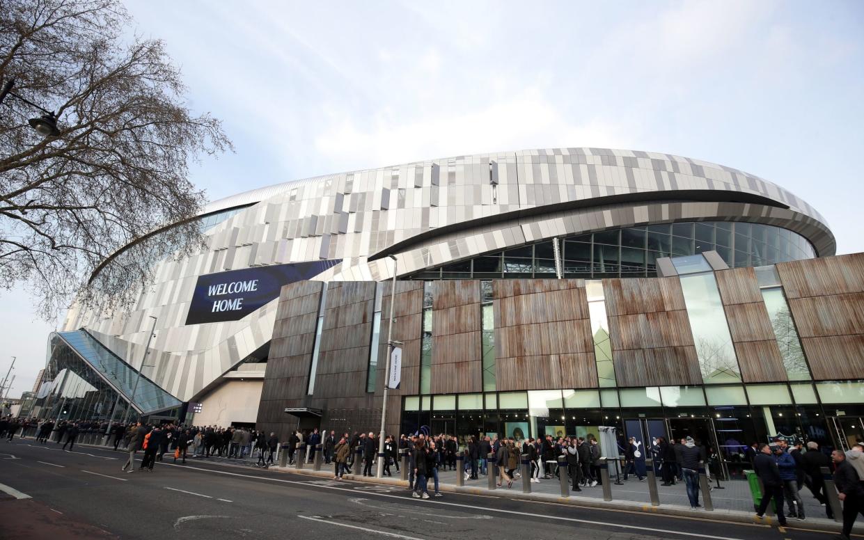 Matches could soon be played again at Tottenham Hostpur Stadium, although without fans - PA