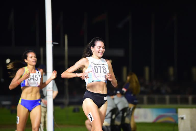 Fedra Aldana Luna Sambran y su triunfo para otra medalla dorada en atletismo para Argentina