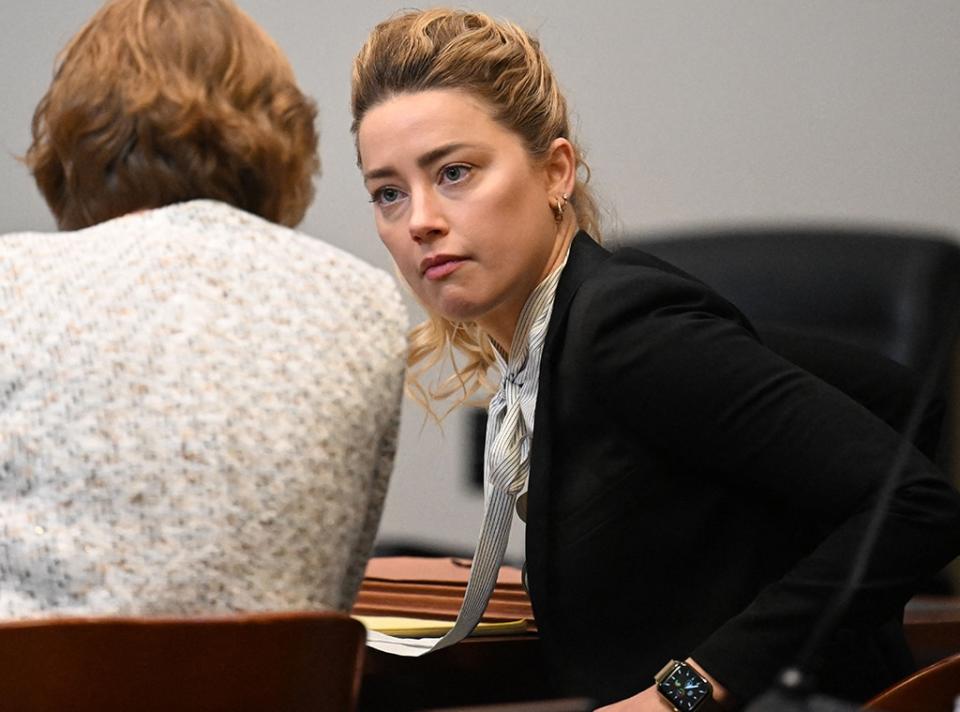 Amber Heard, Court