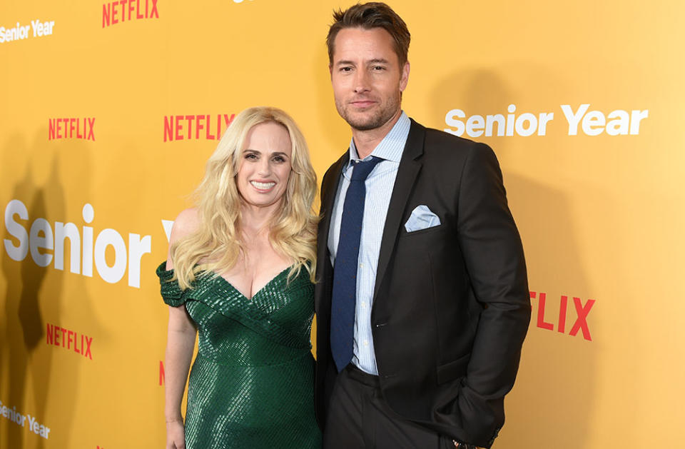 Rebel Wilson and Justin Hartley - Credit: Vivien Killilea/Getty Images