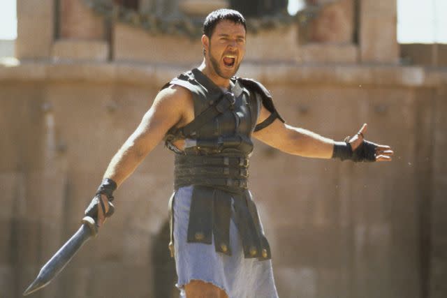 Jaap Buitendijk/Dreamworks/Universal/Kobal/Shutterstock Russell Crowe in Gladiator