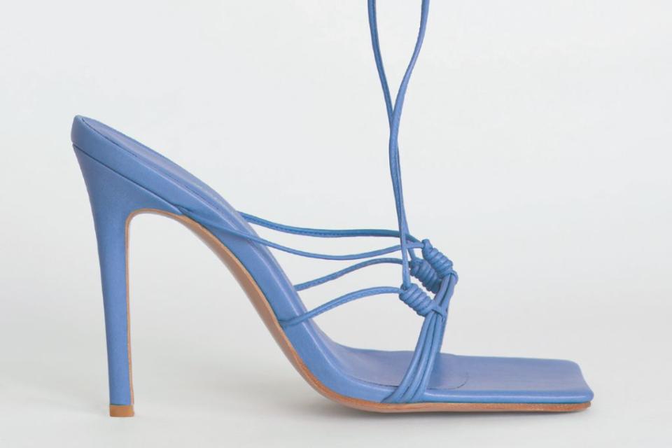 Andrea Wazen’s Mandaloun sandal for spring ’21. - Credit: Courtesy of Andrea Wazen