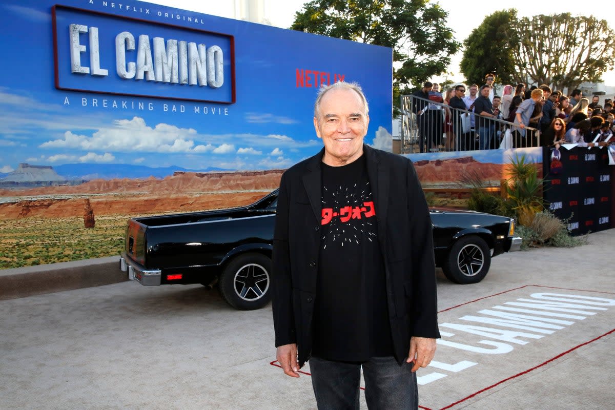 Tom Bower at the premiere of ‘El Camino: A Breaking Bad Movie’ in LA in 2019. He passed away on May 30 at age 86 (Rachel Murray/Getty Images for Netflix)