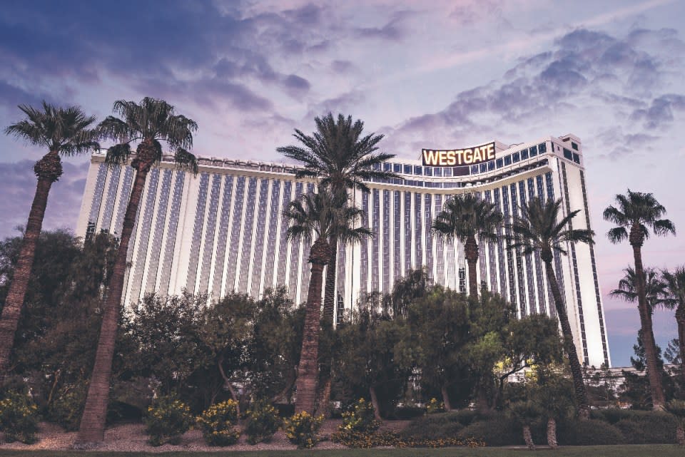 Exterior view of Westgate Las Vegas Resort & Casino.