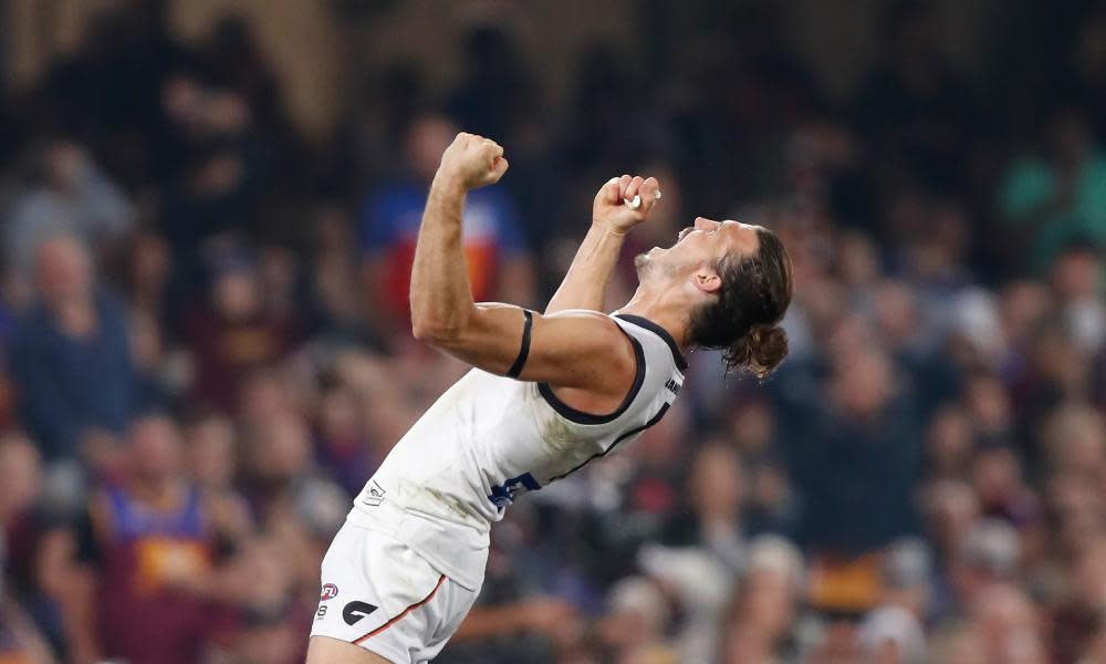 <span>Photograph: Michael Willson/AFL Photos via Getty Images</span>