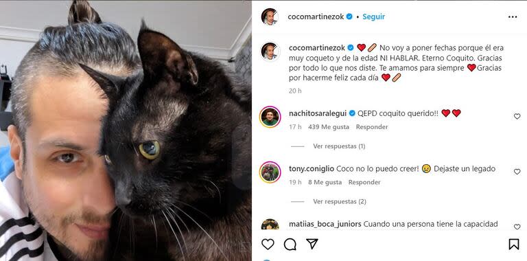 Falleció el influencer Coco Martínez