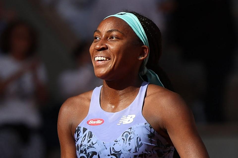 Cori ‘Coco’ Gauff (AFP via Getty Images)