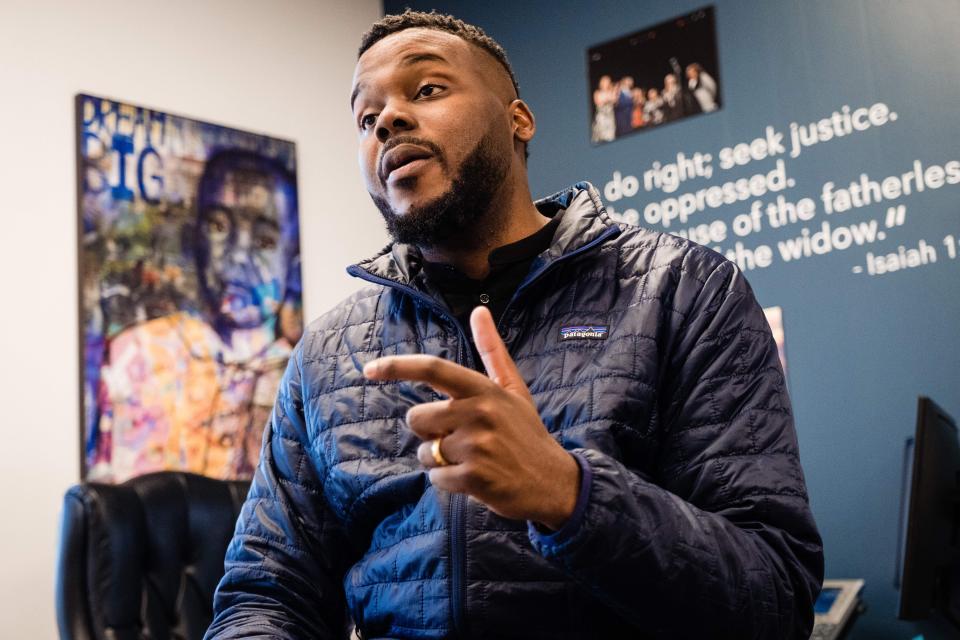 Mayor Michael Tubbs implemented an 18-month trial of universal basic income for 125 residents of Stockton. The scoffed-at idea of paying everyone a basic income as machines take people's jobs is getting a fresh look as a possible tool to help economies cratered by coronavirus. (Photo: NICK OTTO/AFP via Getty Images)