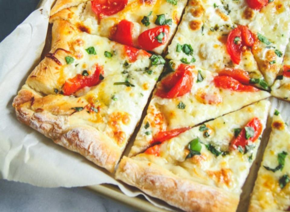 Herb butter flatbread