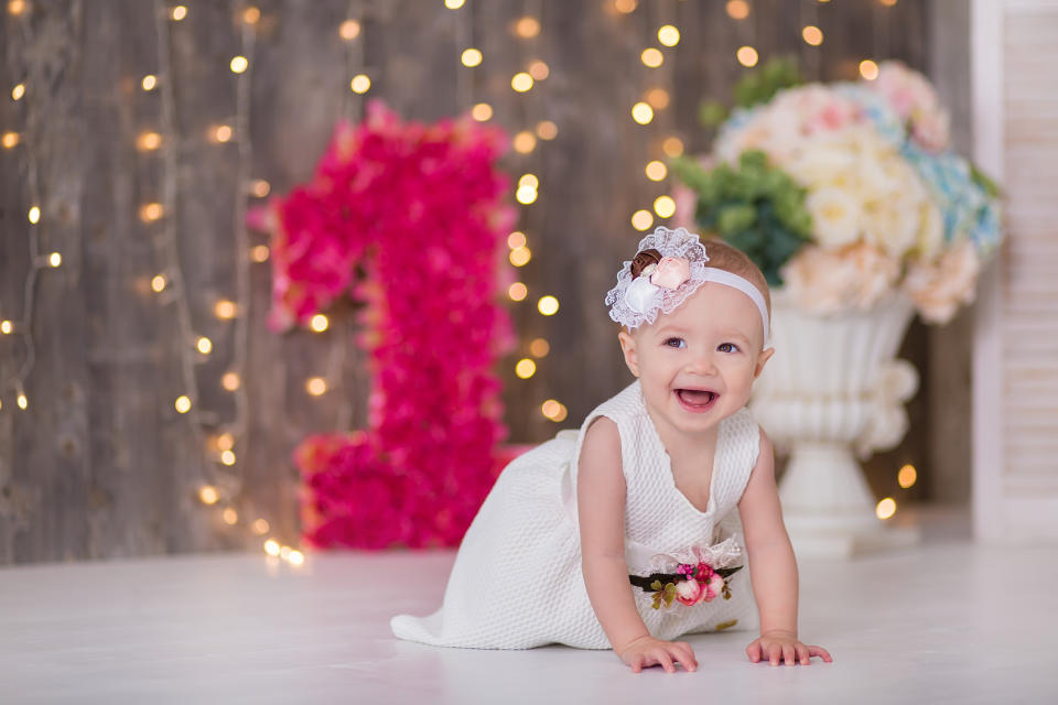 From personalised birthday cakes to balloon arches parents are spending a fortune trying to make their first birthday party special. (Getty Images)