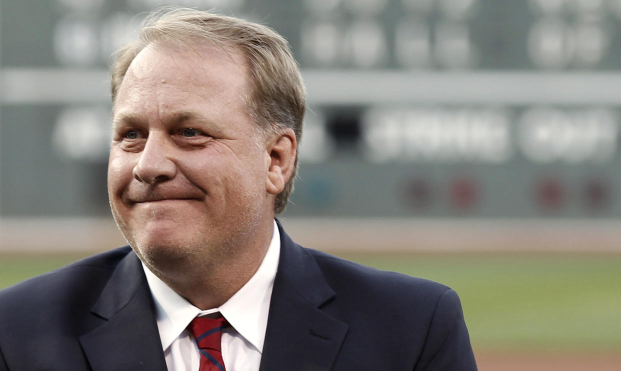 Former Boston Red Sox pitcher Curt Schilling.