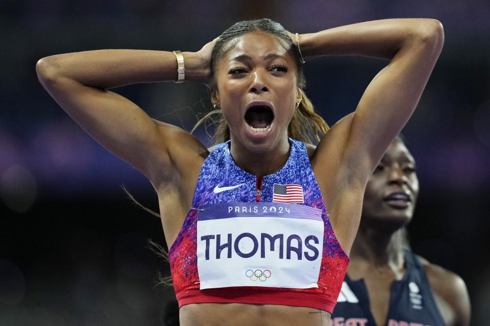 Paris Olympics Day 11 Gabby Thomas leads Americans to 2 golds 5