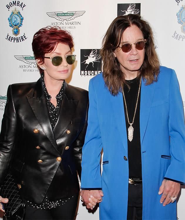 Sharon and Ozzy Osbourne.