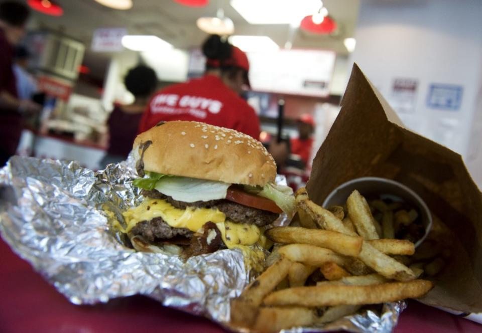The other takeaway from the Five Guys order was the questionable tip that was paid by the customer. AP