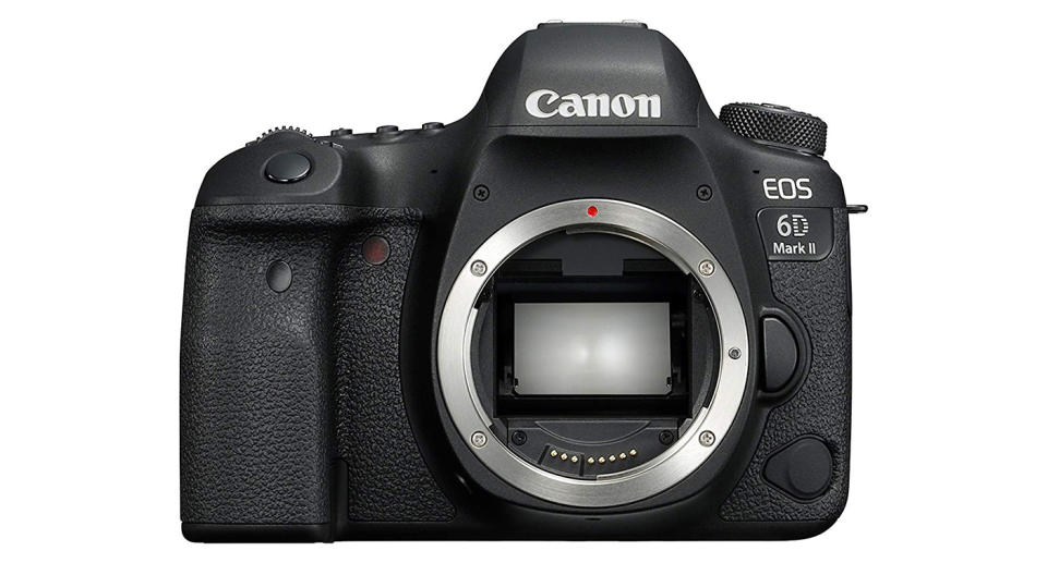 Canon EOS 6D Mark II Digital SLR Camera - Black: Was £1249, Now £999