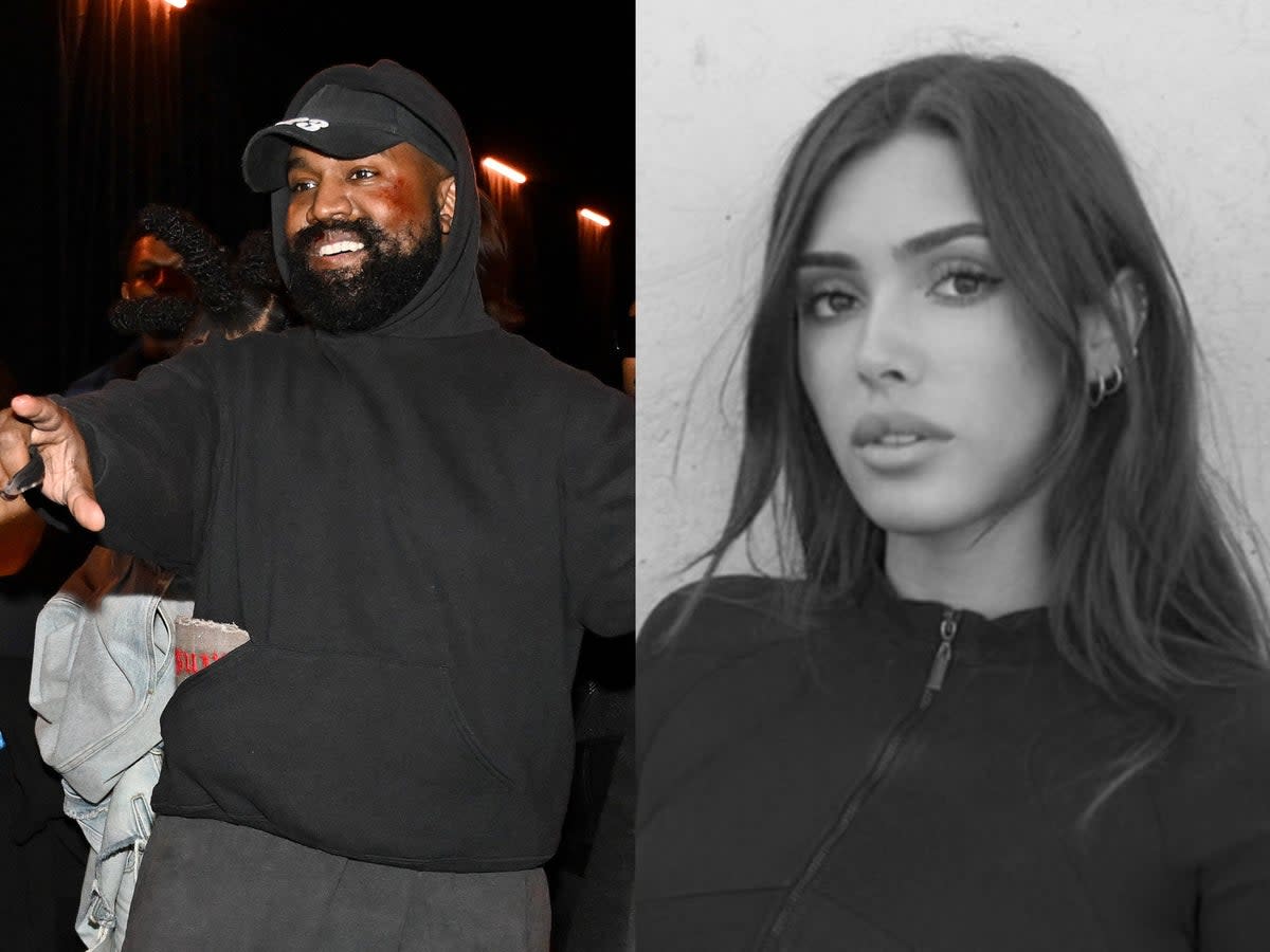 Kanye West reportedly married architectural designer Bianca Censori earlier this year (Getty/LinkedIn)