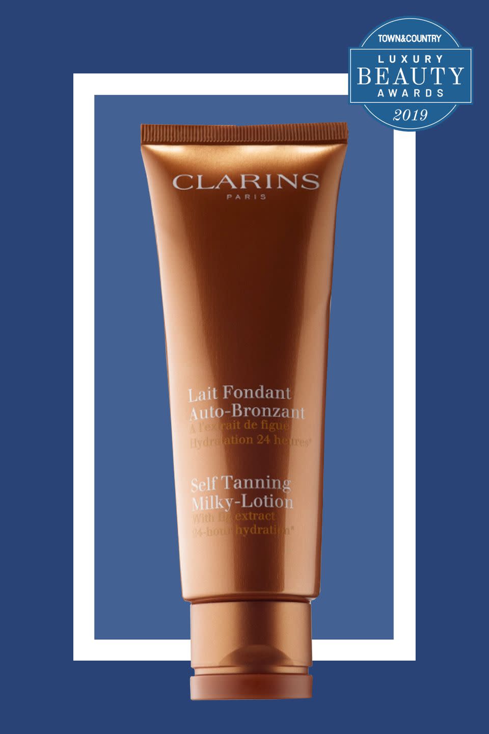 Best Self Tanner for Face: Clarins Self Tanning Milky Lotion
