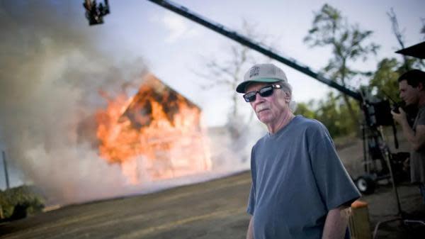 John Carpenter en el set de The Ward (Imagen: Film Society of Lincoln Center)