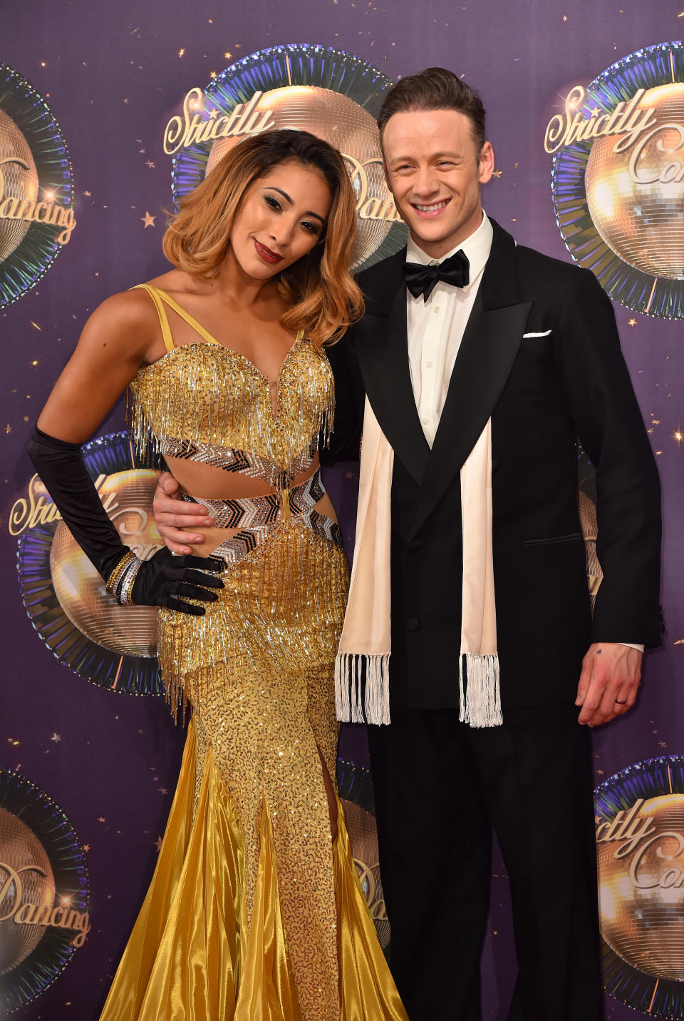 Karen Clifton and Kevin Clifton at the launch of Strictly Come Dancing 2017 at Broadcasting House in London. PRESS ASSOCIATION Photo. Picture date: Monday August 28th, 2017