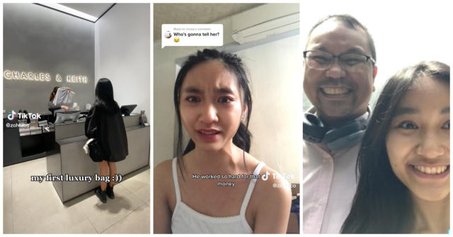 Teen Zoe meets Charles & Keith founders after TikTok video on 'luxury bag'  goes viral / SG incident 