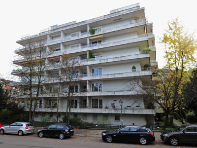 In diesem unauffälligen Haus im Münchener Stadtteil Schwabing hortete Cornelius Gurlitt den Kunstschatz. (Bild: Getty Images)