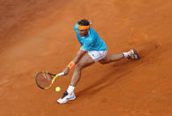 Tennis - ATP 1000 - Italian Open - Foro Italico, Rome, Italy - May 19, 2019 Spain's Rafael Nadal in action during the final against Serbia's Novak Djokovic REUTERS/Matteo Ciambelli