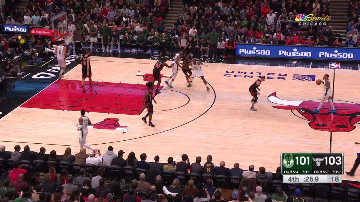 Bucks vs Bulls Game Highlights Yahoo Sports