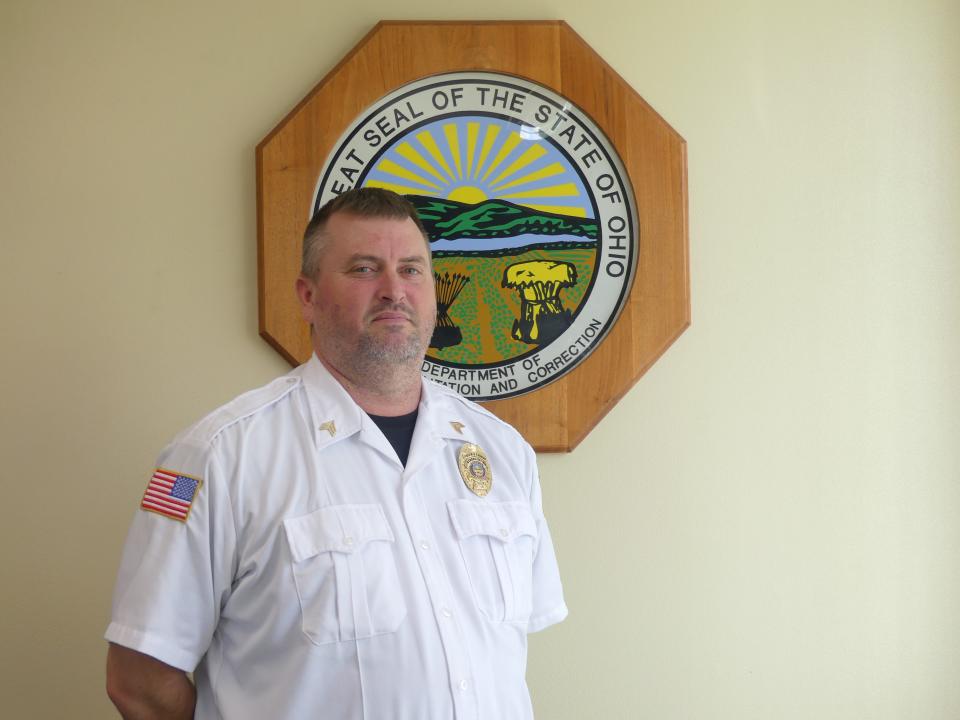 Sergeant Kyle Newland was 2023 voted Employee of the Year by his peers at the Ross Correctional Institution.