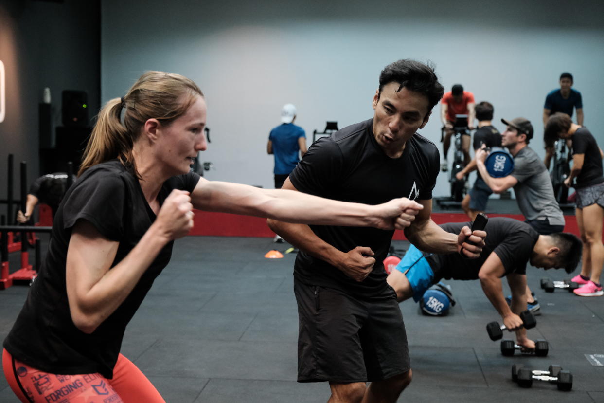 Grit Yard gym opened by ex-national athletes (PHOTO: Cheryl Tay)