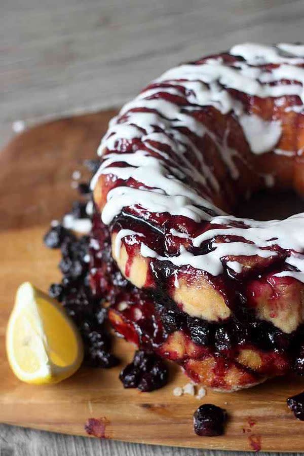 Blueberry-Lemon Monkey Bread