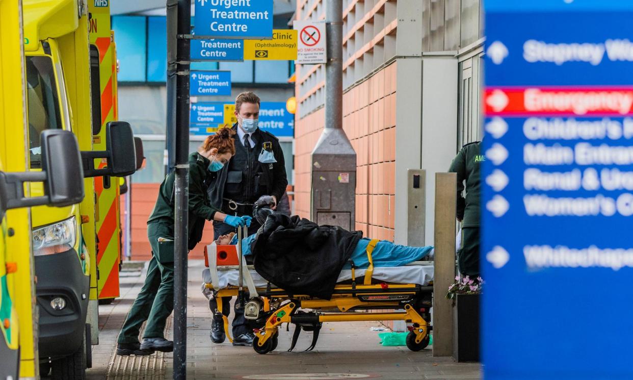 <span>Two-thirds of the patients forced to wait more than a day for a bed were over 65, data shows.</span><span>Photograph: Guy Bell/Alamy</span>