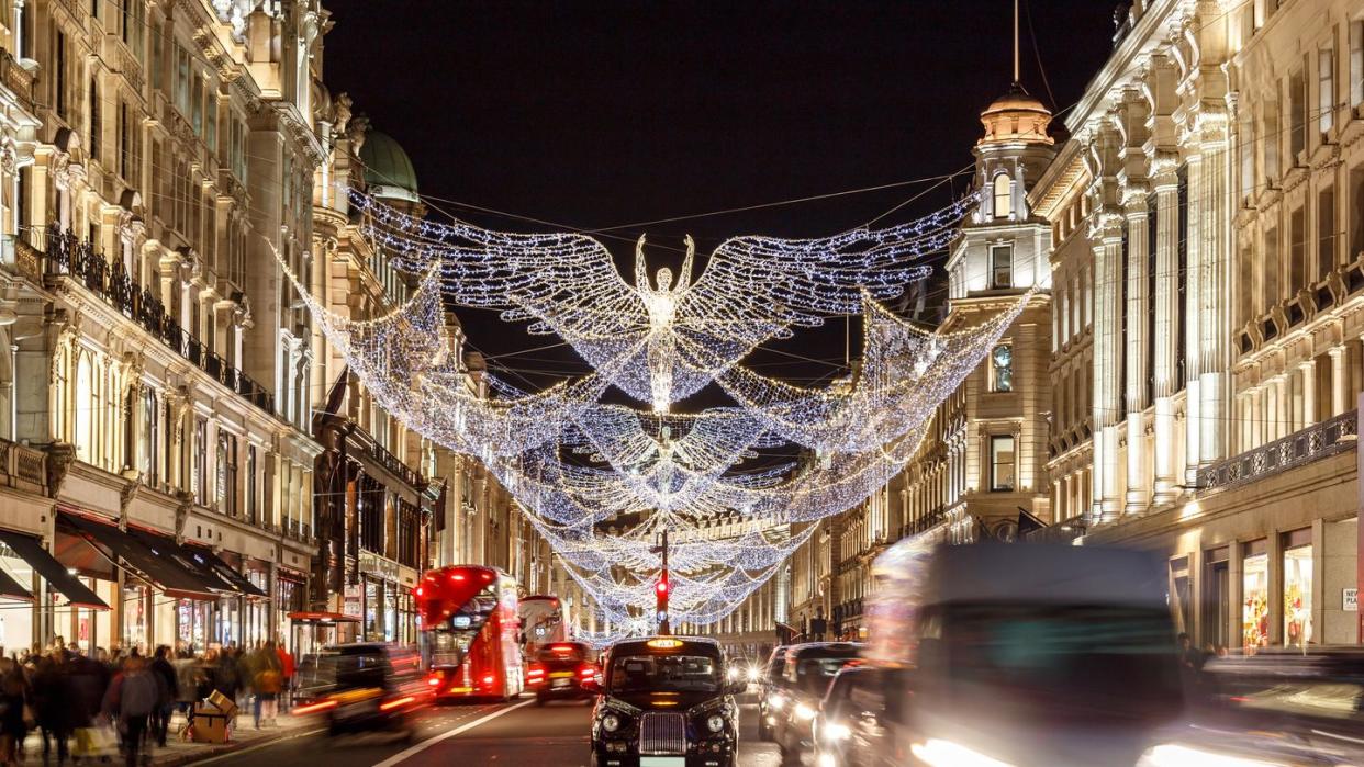 christmas lights 2016 in mayfair, london