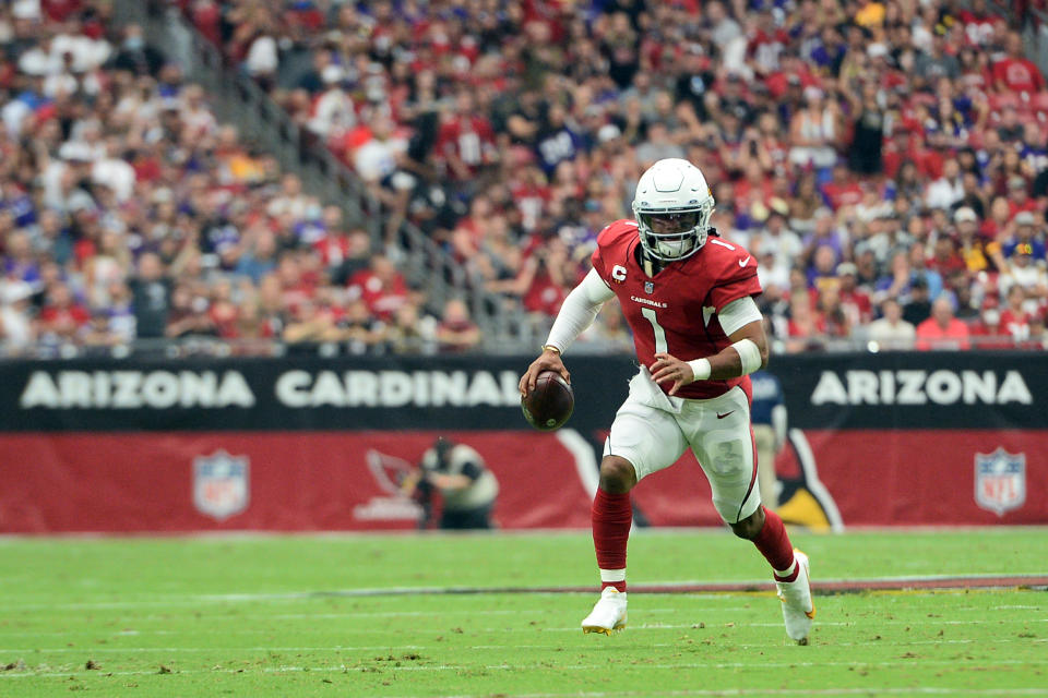 The road ahead is wide open for Kyler Murray. (Joe Camporeale/USA TODAY Sports)