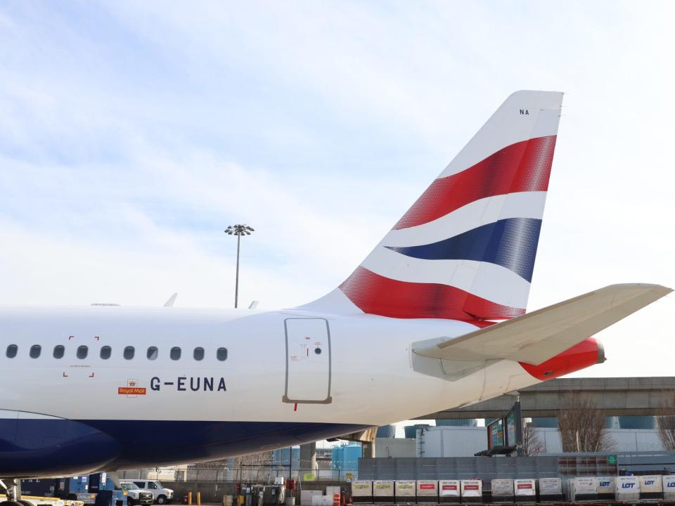 British Airways Airbus A318 JFK Tour