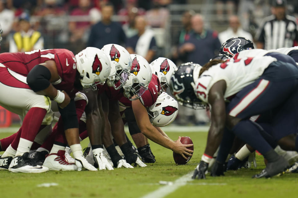 Who will have the worst record in the NFL this season? The Arizona Cardinals and Houston Texans are two prime candidates. (AP Photo/Matt Patterson)