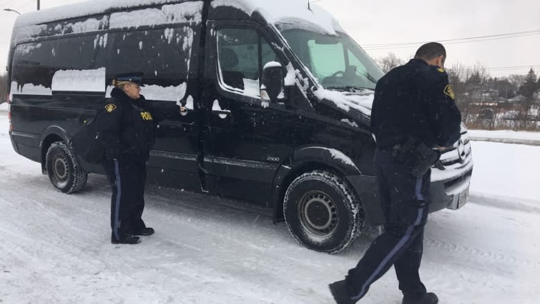 How the OPP's sneaky Sprinter van catches you texting at the wheel