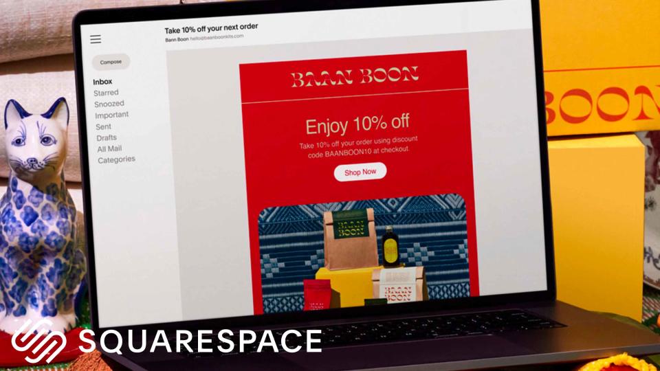 Right now, you can take 10% off any new Squarespace website plan with our exclusive code.