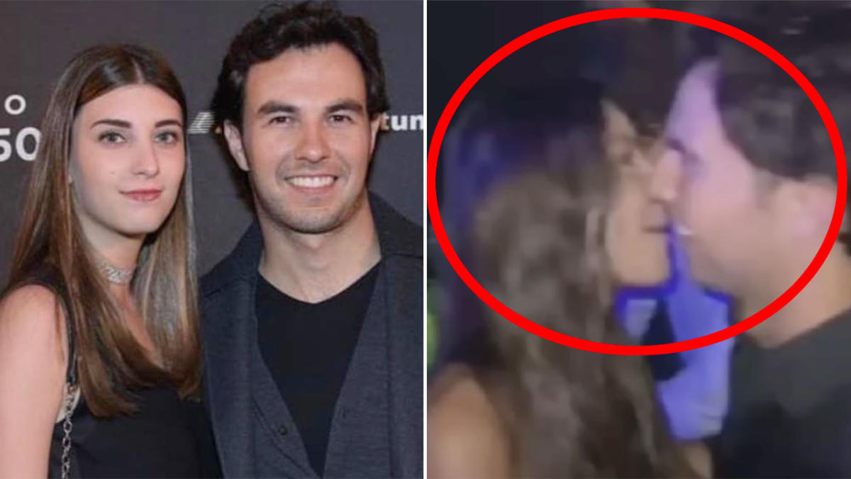 F1 2022 Sergio Perez caught on camera with other women