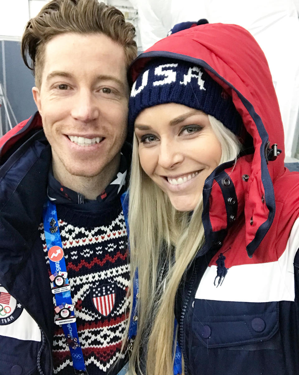 <p>lindseyvonn: Incredibly humbled and honored to walk in the opening ceremonies with my fellow Americans! We had a blast! A memory I will cherish forever. LET THE GAMES BEGIN!! (Photo via Instagram/lindseyvonn) </p>