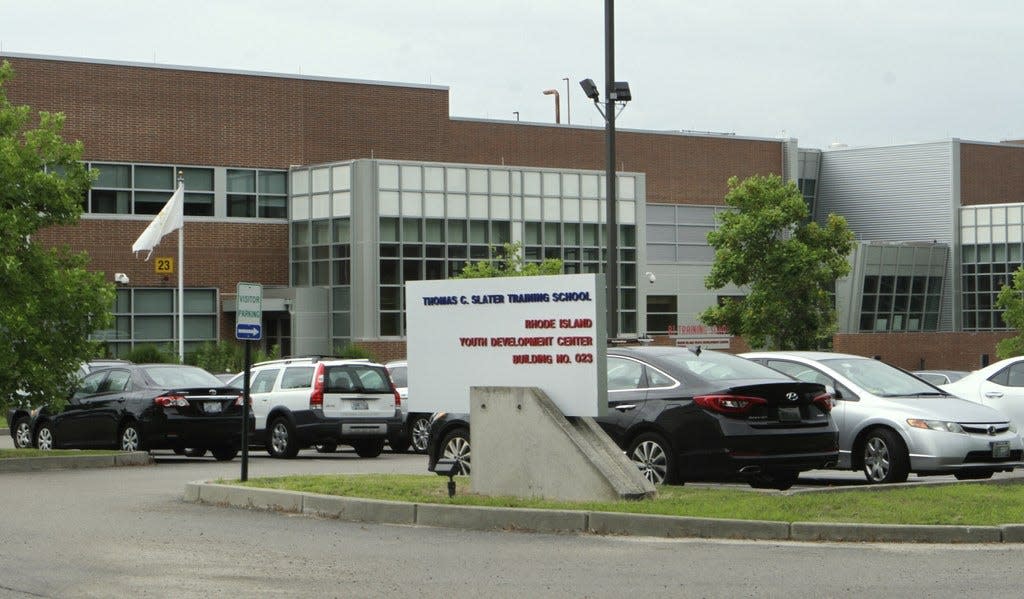 A fight at the Rhode Island Training School in Cranston on Sunday night sent two staff members and two youths to hospitals.