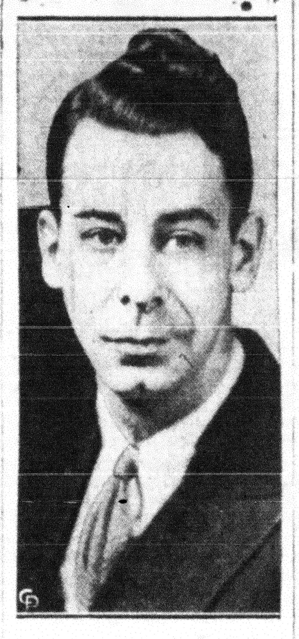 This photo of Editor Edward J. Mowery (1906-1970) appeared in theE-G Nov. 19, 1936, a special issue celebrating the 131st anniversary of Lancaster.