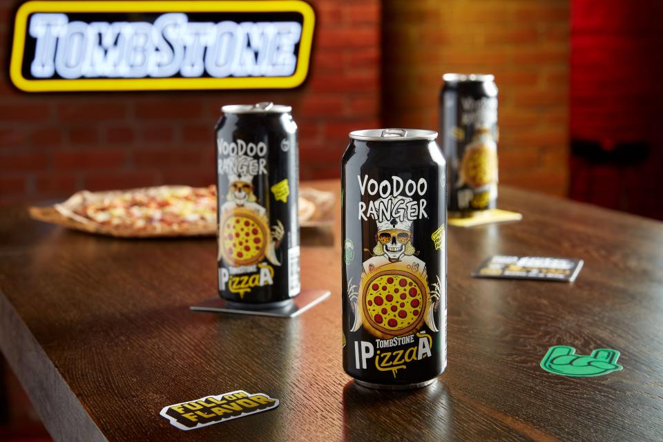 Tombstone and Voodoo Ranger have created I(Pizza)A, a limited-edition pizza-flavored beer that will be available for purchase on April 7