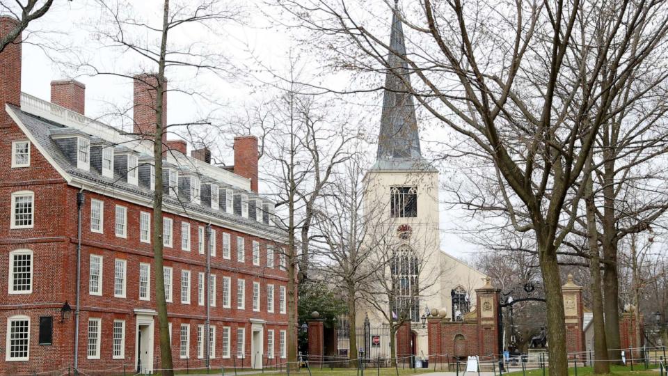 PHOTO: The Harvard University campus is shown on Mar. 23, 2020 in Cambridge, Massachusetts. (Maddie Meyer/Getty Images, File)