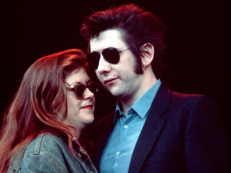 MacGowan with Kirsty MacColl (Redferns)