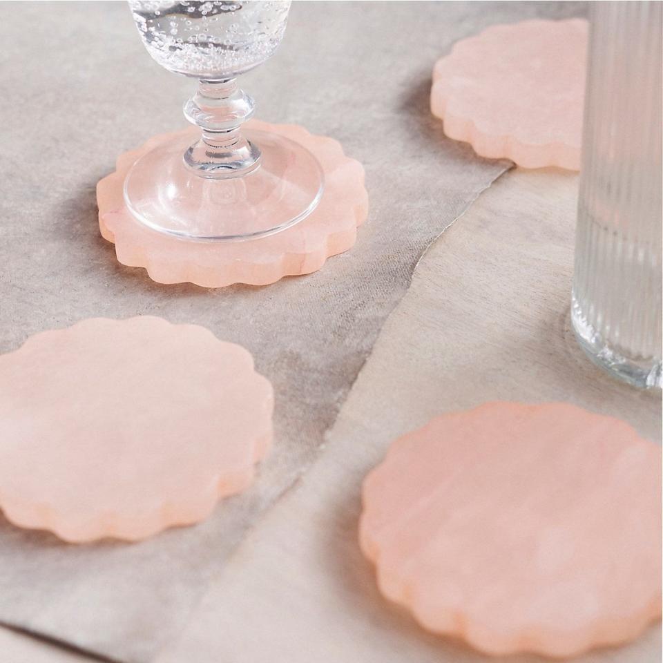 <p><a href="https://go.redirectingat.com?id=74968X1596630&url=https%3A%2F%2Fwww.shopterrain.com%2Fproducts%2Fdyed-alabaster-notched-coasters-set-of-4&sref=https%3A%2F%2Fwww.goodhousekeeping.com%2Fhome-products%2Fg45572834%2Fbest-home-products-breast-cancer-awareness-october-2023%2F" rel="nofollow noopener" target="_blank" data-ylk="slk:Shop Now;elm:context_link;itc:0;sec:content-canvas" class="link ">Shop Now</a></p><p>Dyed Alabaster Notched Coasters</p><p>shopterrain.com</p><p>$35.00</p>