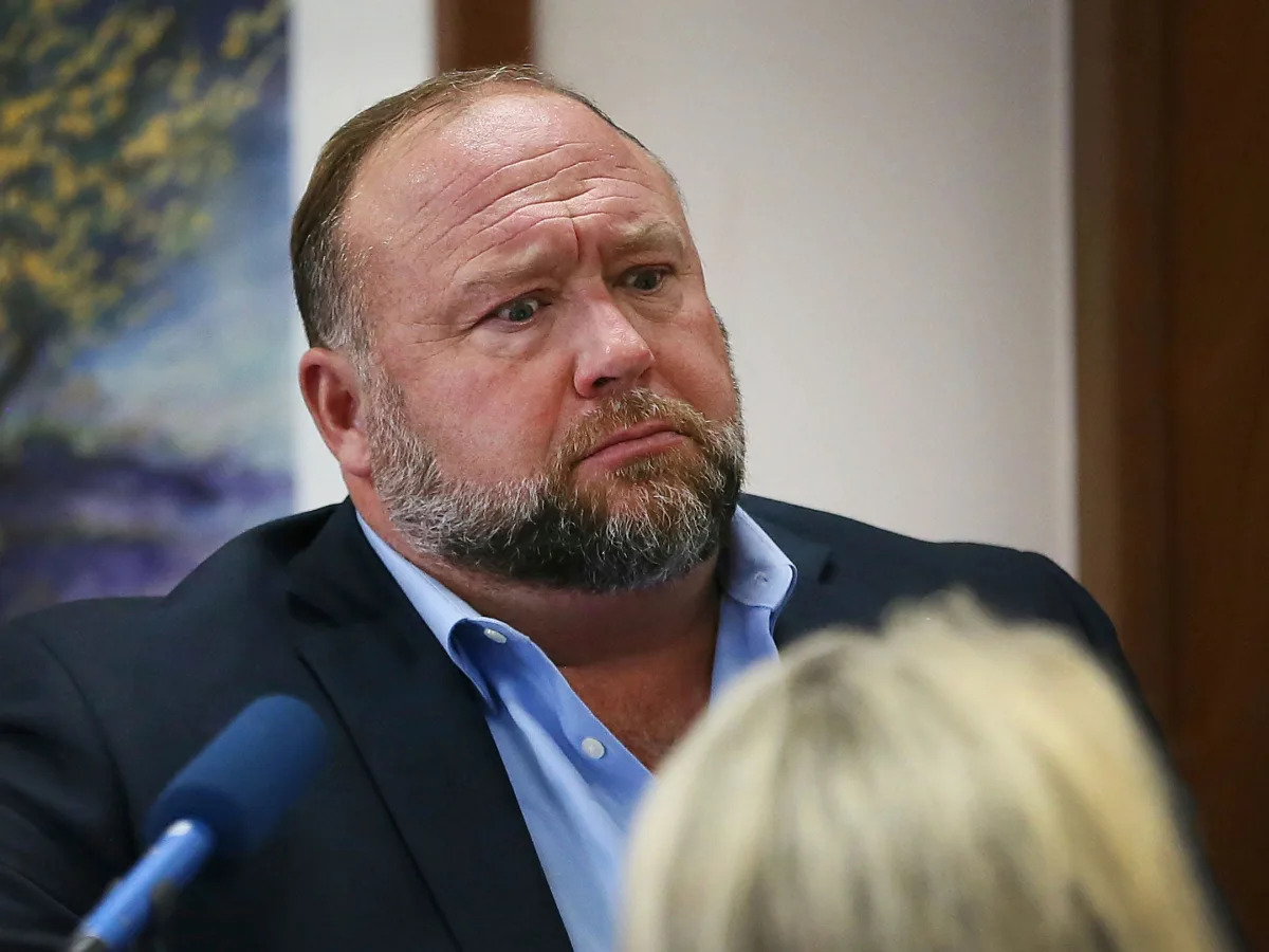 Alex Jones bizarrely declared 'victory for truth' after being ordered to pay $4...