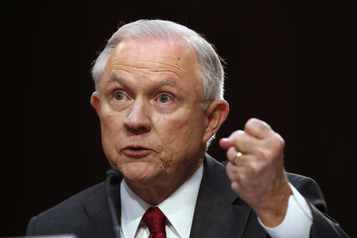 Jeff Sessions said 'no criminal should be allowed to keep the proceeds of their crime': AP