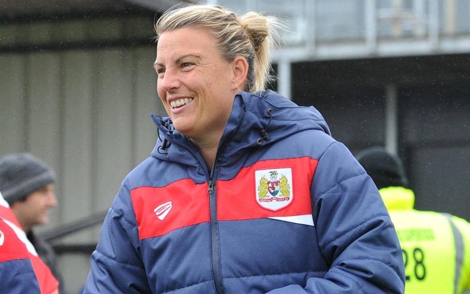 Bristol City Women manager Tanya Oxtoby  - Bristol City