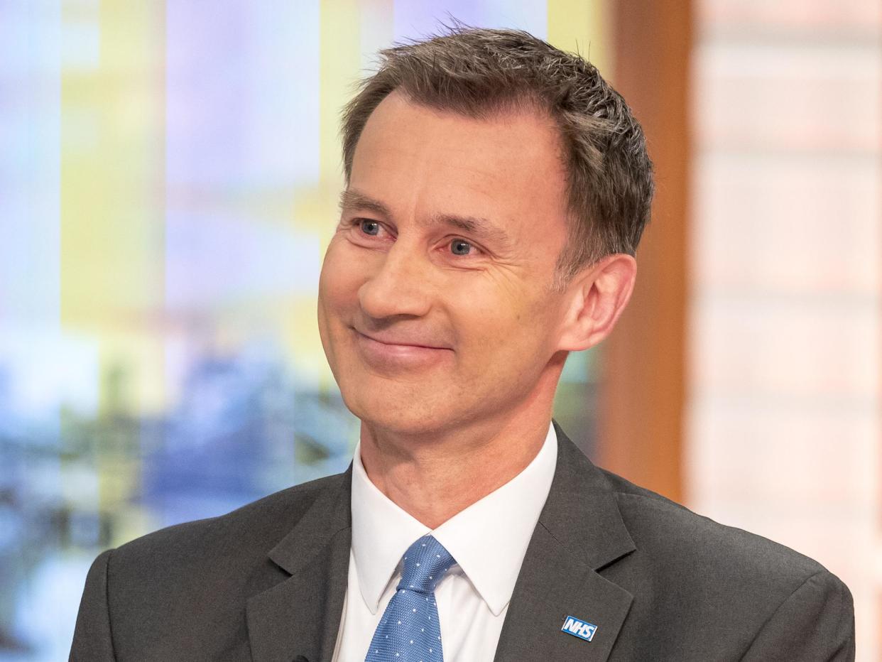 Hunt’s performance was straight out of central Tory casting: Rex