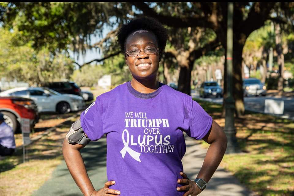 Salathiel DeLoach was diagnosed 21 years ago. Her group, the DeLoach Lupus Foundation, helps people with lupus meet needs.